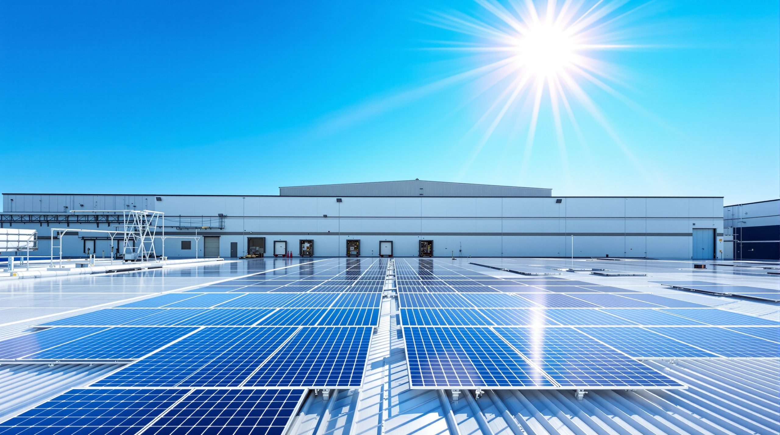 Instalación solar en empresa